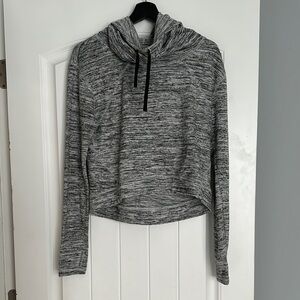 Gray Marled Hoodie